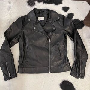 Moto jacket not leather